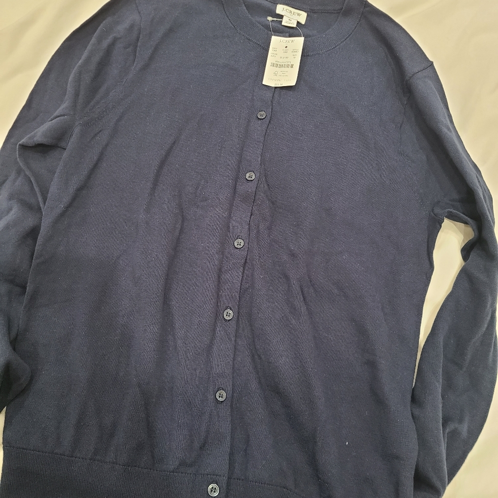 JCrew cardigan navy